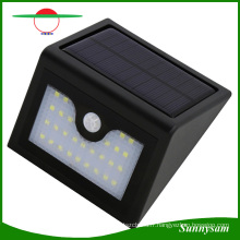 28 LED Éclairage extérieur Infrarouge Détecteur de Mouvement Solaire Mur Lampe Étanche Jardin Patio Cour D&#39;urgence Solaire Lumière